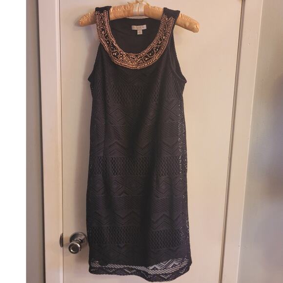 DB Est. 1962 Crochet Tunic Dress - Size 8 - Boho Chic Festival Tribal Safari - Picture 8 of 11